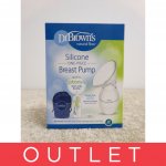 DR.BROWN'S Sběrač mateřského mléka jednodílný silikonový – Zboží Dáma