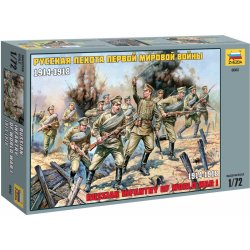 Zvezda Wargames WWII figurky 8082 Russian Infantry 1:72