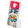 Pouzdro a kryt na mobilní telefon Samsung Pouzdro DC Comics Justice League 003 Samsung Galaxy J6 2018 červené