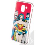 Pouzdro DC Comics Justice League 003 Samsung Galaxy J6 2018 červené – Hledejceny.cz