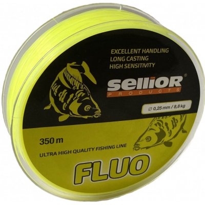 Sellior Sellior Fluo 350 m 0,3 mm 12,5 kg – Zboží Dáma