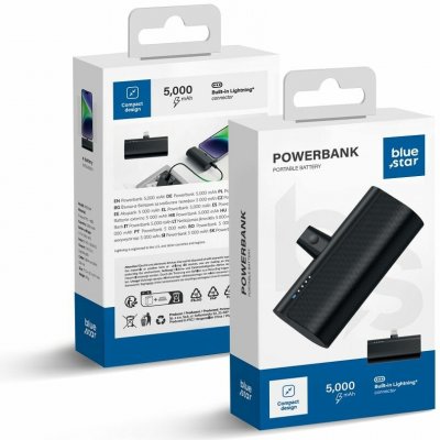 Blue Star 5000 mAh W0556P černá – Sleviste.cz