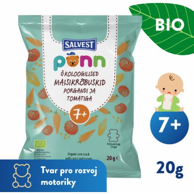 Salvest Ponn BIO rajčatové křupky 20 g – Sleviste.cz