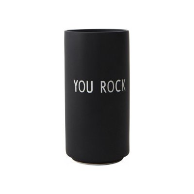 Favourite Vase černá (you rock) Design Letters – Hledejceny.cz