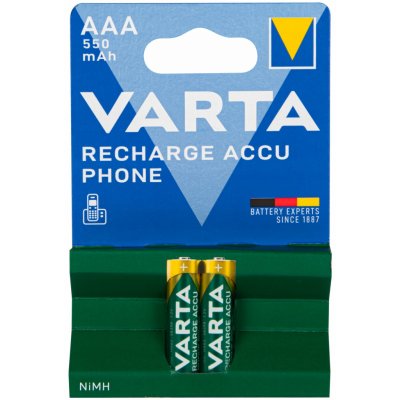 Varta Power AAA 800 mAh 2ks 56703101402 – Zboží Živě
