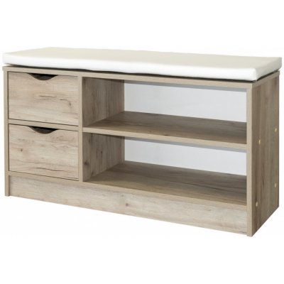 Casarredo Lait dub kraft šedý 97 cmx53 cmx35 cm