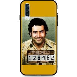 Pouzdro TopQ DARK Samsung A50 silikon Pablo Escobar