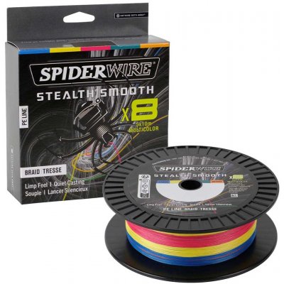 Spiderwire Pletená Šňůra Stealth Smooth 8 300m 0,39mm 46,3kg – Zboží Mobilmania