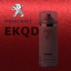 Peinture Carrosserie Rouge Lucifer, Peugeot EKQ, 400ml - Motip - Foto 7