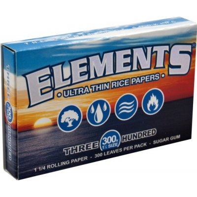 Elements cigaretové papírky 300 x 1 1/4 – Zboží Mobilmania