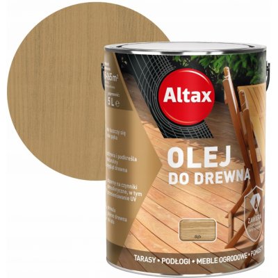 Altax tungový olej na dřevo 5L dub – Zboží Mobilmania