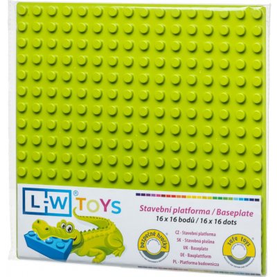 L-W Toys Podložka na stavění - JUNIOR KOSTKY – Zboží Mobilmania