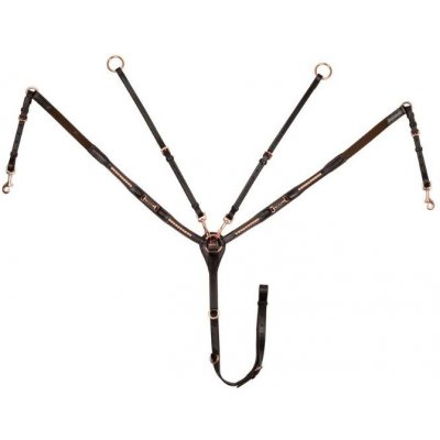SUPREME Poprsník Snaffle hnědý – Zboží Dáma