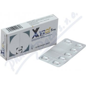 XYZAL POR 5MG TBL FLM 7