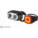 Knog Blinder Road 400 & Mini set square černé