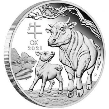 Perth Mint Lunární série III. Year of the Ox Rok buvola 1 oz