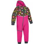 Batolecí softshellová kombinéza UNUO s fleecem Mini Fuchsiová Kočka pes holka – Zboží Dáma