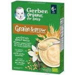 Gerber Organic for Baby Nemléčná kaše pšeničně-ovesná vanilka 200 g – Sleviste.cz