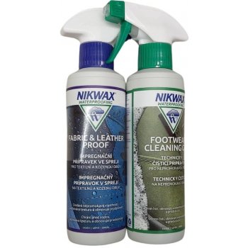 Nikwax Footwear Cleaning Gel a Fabric Leather Proof 300 + 300 ml