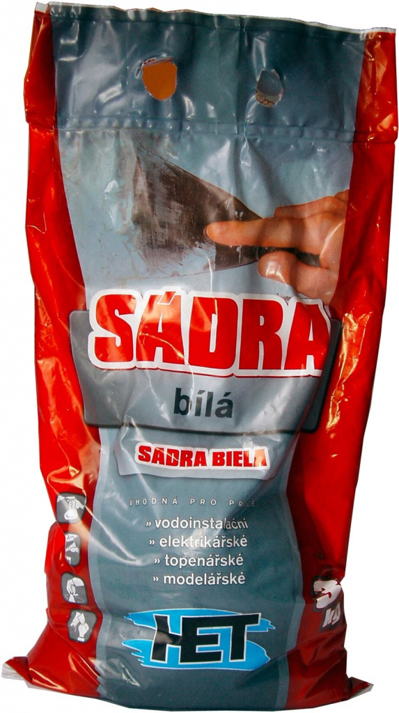 Sádra bílá HET 1kg