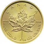 Royal Royal Canadian Mint Maple Leaf zlatá mince 1/4 oz – Zbozi.Blesk.cz