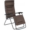 Zahradní židle a křeslo Lafuma RSX Clip XL AirComfort Černá Noir Hnědá Taupe AirComfort XL