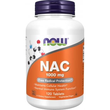 Now NAC N-Acetyl-L-Cystein 1000 mg 120 tablet