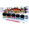 Výtvarné a kreativní sada SMT Creatoys Barva na sklo a keramiku 6 ks