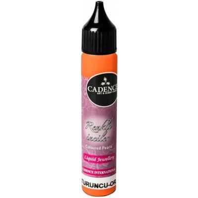 Cadence Tekuté perly 25 ml oranžové – Zboží Dáma
