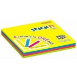 Samolepicí bloček "Magic Pad", nenové barvy, 76x76 mm, 100 listů, STICK N 21571 – Hledejceny.cz