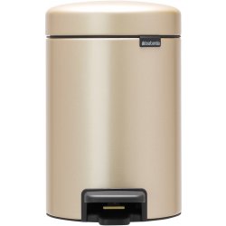 Brabantia NewIcon Pedálový koš 3 L Champagne 304408