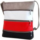 Sun-bags crossbody s pruhy H0438 šedá