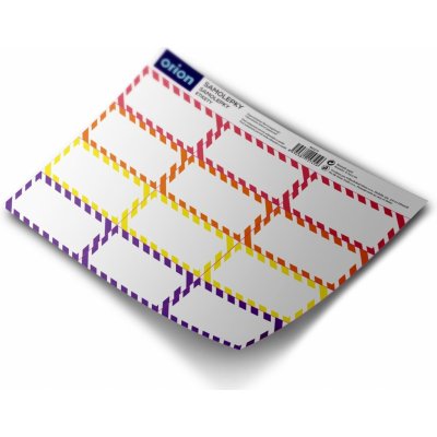 ORION Samolepky na dózy prázdné – Zboží Mobilmania