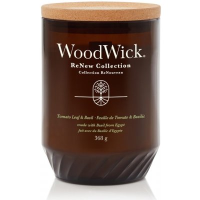 WoodWick ReNew Tomato Leaf & Basil 609,5 g – Sleviste.cz