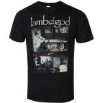 Rock off tričko metal Lamb of God Album Collage černá – Zbozi.Blesk.cz