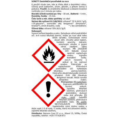 SONETT Desinfekční prostředek na ruce 300 ml – Sleviste.cz