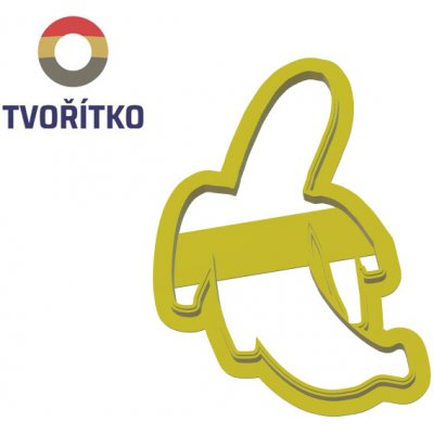 TVOŘÍTKO Banán II - obrysové vykrajovátko – Hledejceny.cz