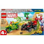 LEGO® Marvel Spidey a jeho úžasní přátelé 11198 Spin, Electro a honička s dinosauřím vozidlem – Zboží Živě