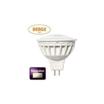 Berge LED žárovka MR16 SMD 2835 5W CCD 12V 450 L Neutrální bílá