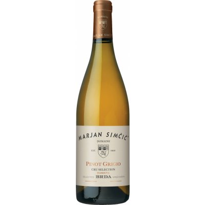 Marjan Simcic Pinot Grigio Cru Selection 2022 Bílé 14% 0,75 l (holá láhev) – Hledejceny.cz
