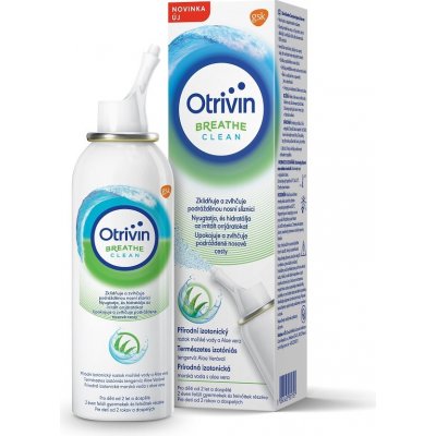 Otrivin Breathe Clean sprej s Aloe vera 100 ml – Hledejceny.cz