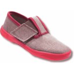 Pegres Barefoot papuče SBF10F růžové – Zboží Mobilmania