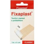 Fixaplast Classic nedělená s polštářkem 1 m x 6 cm – Zboží Mobilmania