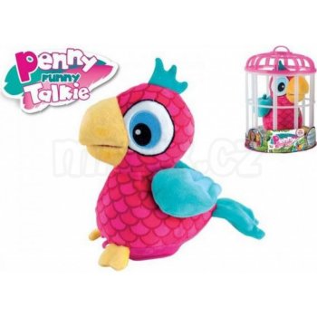 IMC Toys papoušek Penny opakující slova 18 cm