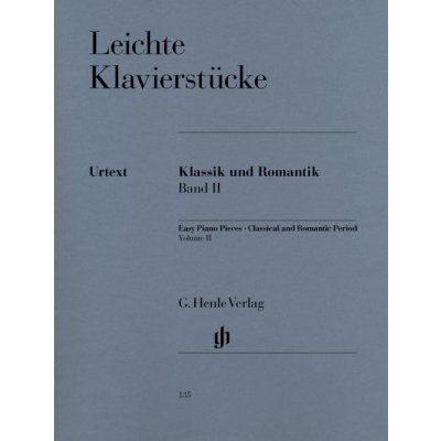 Jednoduch klavír n kusy klasicismus a romantismus 2. dl Easy Piano Pieces Classical and Romantic Period II 1054477 – Zbozi.Blesk.cz