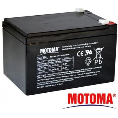 MOTOMA 12V/12Ah – Zboží Mobilmania