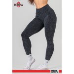 Nebbia Washed fitness legíny s vysokým pasem GYM WARRIOR 776 black – Zboží Dáma