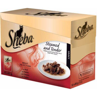 Sheba SELECT SLICES in Gravy Šťavnatý výběr 12 x 85 g