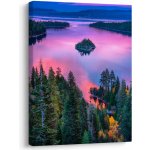 Obraz - Jezero Tahoe, Sierra Nevada, Kalifornie, USA, jednodílný 30x40 cm – Hledejceny.cz