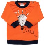 New Baby Kojenecké bavlněné tričko Happy Bulbs – Zboží Dáma